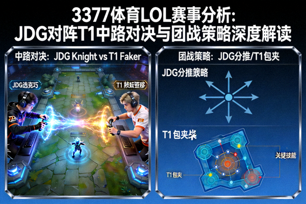 3377体育LOL赛事分析：JDG对阵T1中路对决与团战策略深度解读